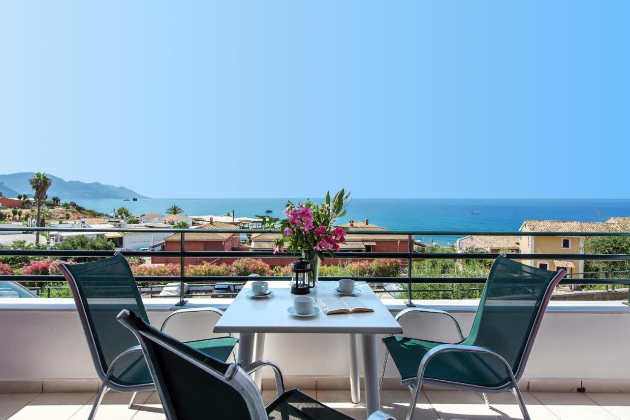 Corfu Amboti Apt Гліфада Екстер'єр фото